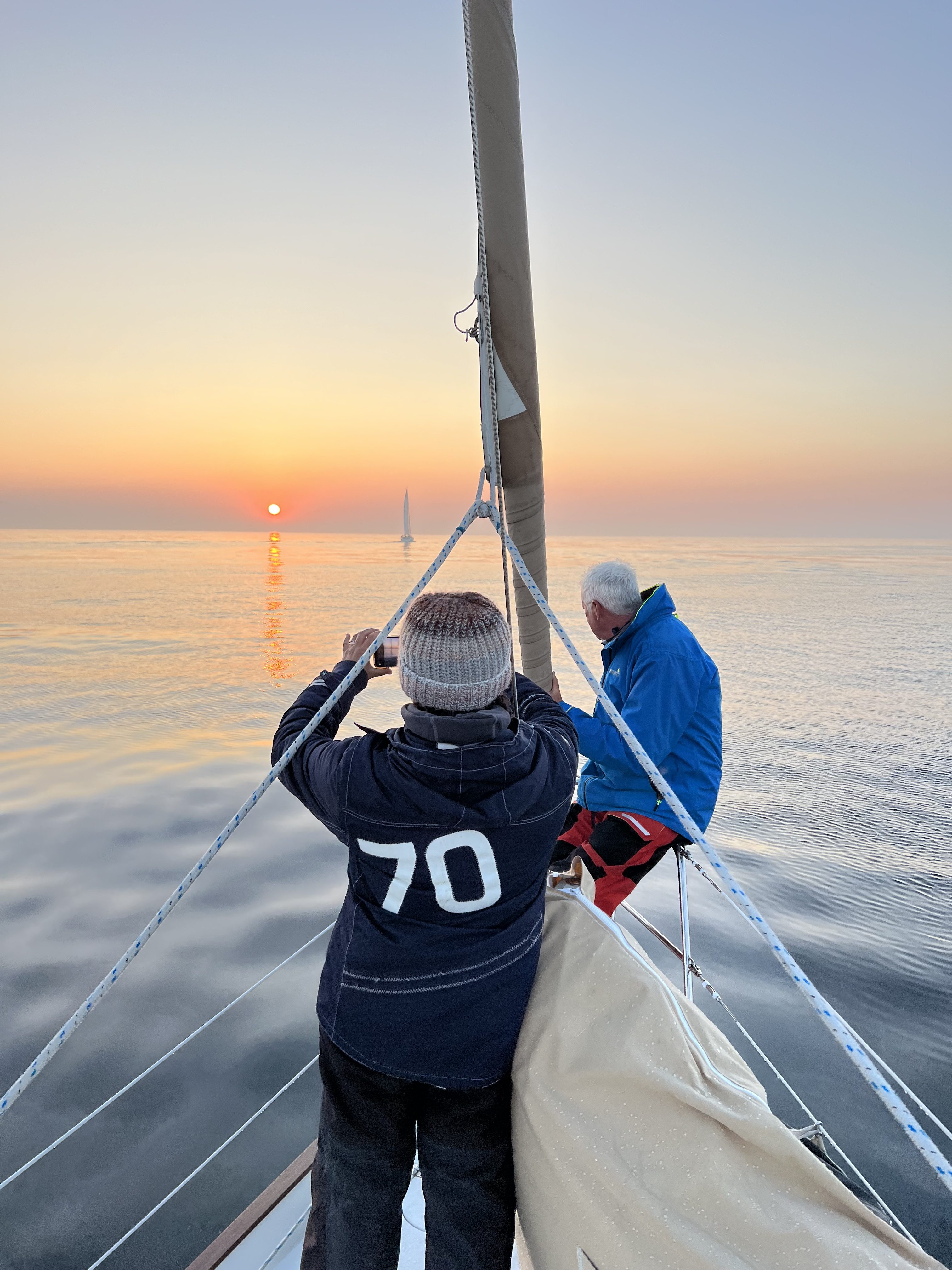 Crossing the North Sea in June 2023
