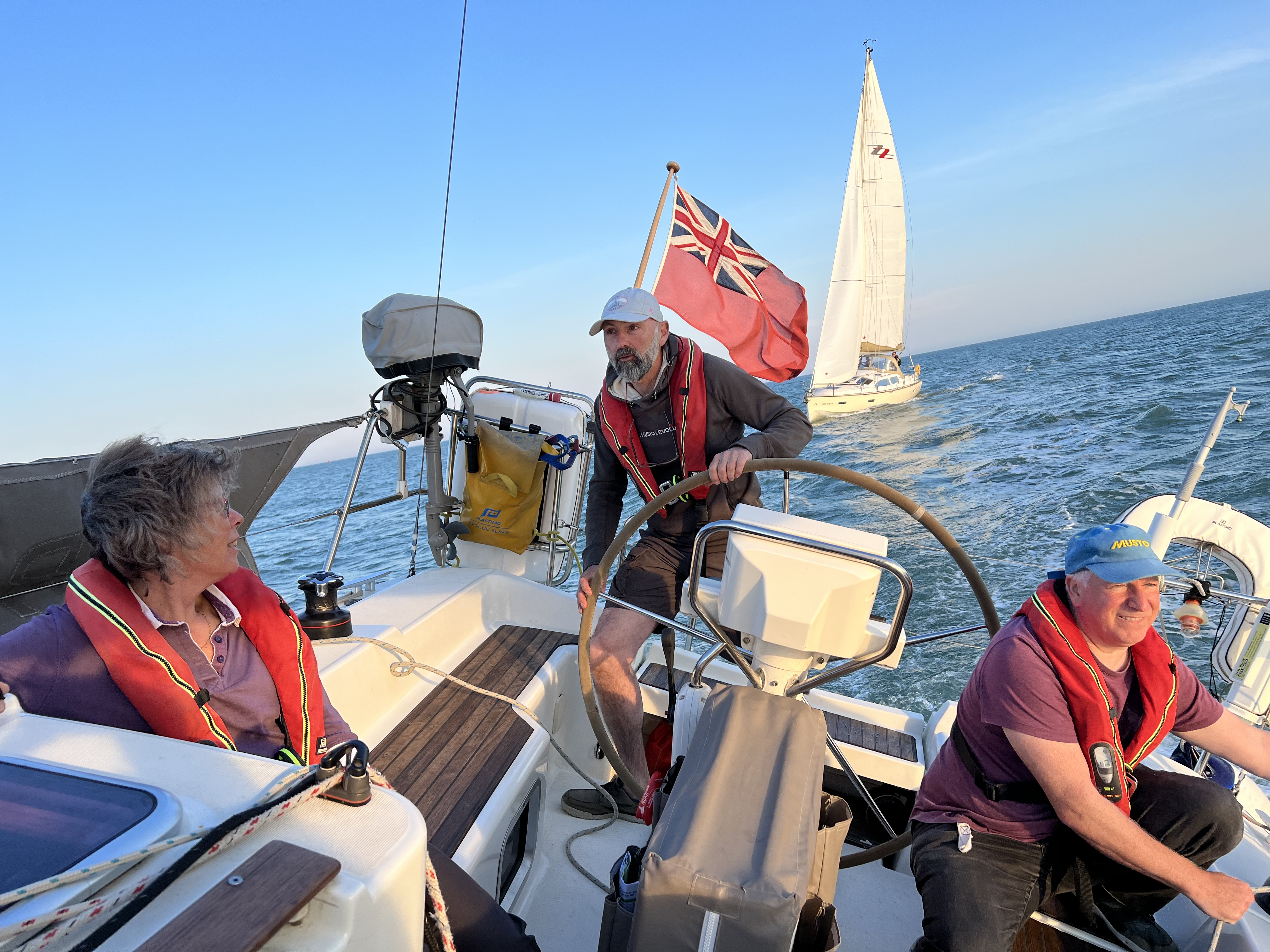 Evening racing on the Orwell